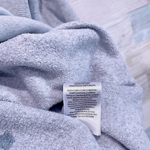 POLO Ralph Lauren Applique Logo Sweatshirt Gray Crewneck Cotton Blend Mens XL - Picture 9 of 11